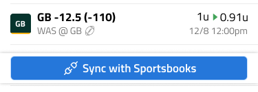 Sync Pick tracking preview image - step one
