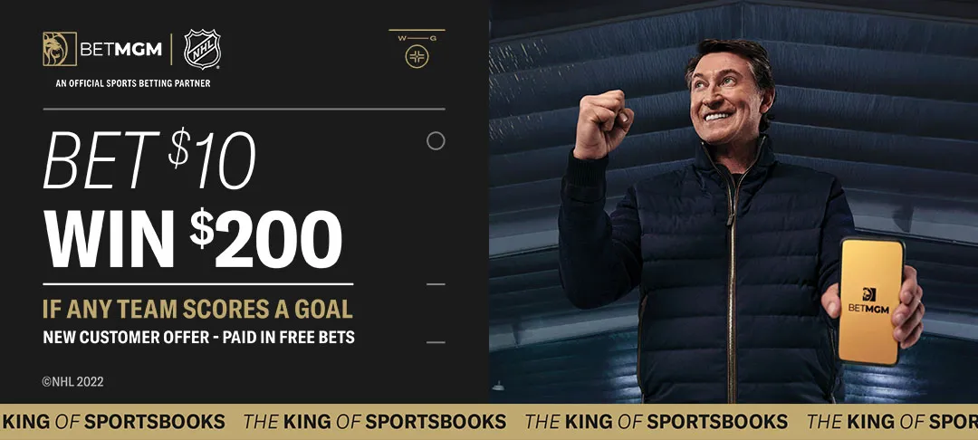 BetMGM Bet $10, Win $200 NHL Offer