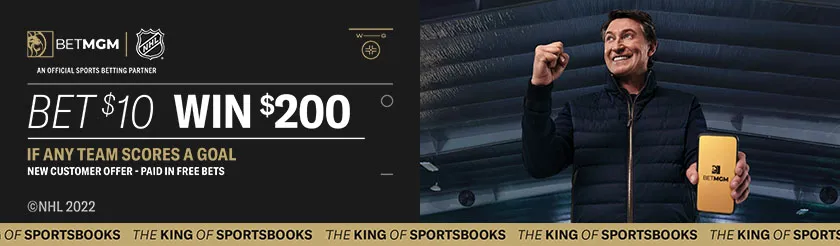 BetMGM Bet $10, Win $200 NHL Offer