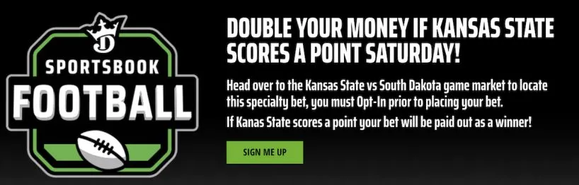 DraftKings Kansas State Offer