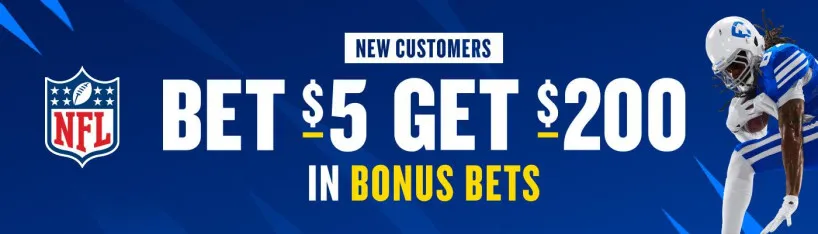 FanDuel Sportsbook Offer: Bet$5, Get $200 in Bonus Bets