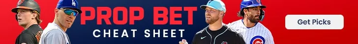 MLB player prop bet cheat sheet