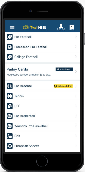 William Hill Mobile Betting Site William Hill Mobile Betting Site