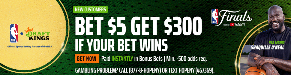 DraftKings Bet 5, Get 300