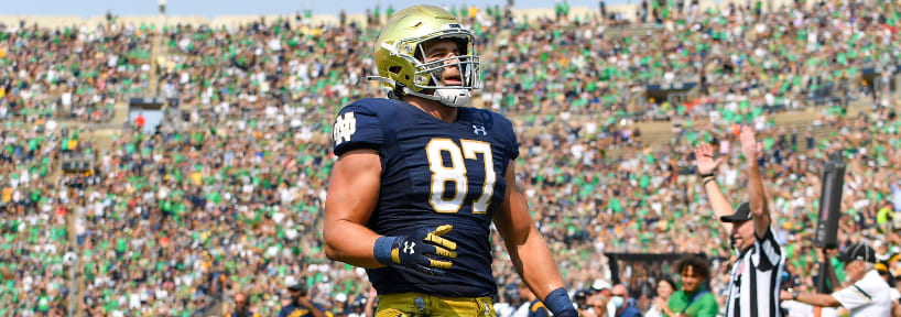 College Football Week 4 Player Prop Bets Picks & Predictions: Notre Dame vs. UNC (2022)