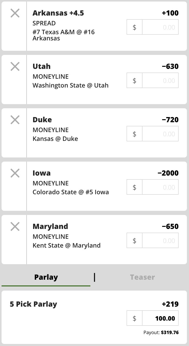 Ncaa parlay picks today gale support resistance forex