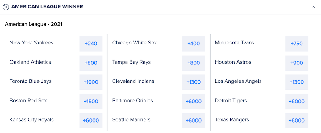 Odds to win american league pennant bethe lattice green function for laplace
