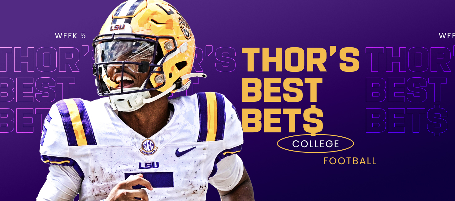Thor Nystrom's Best College Football Week 5 Bets (2023)